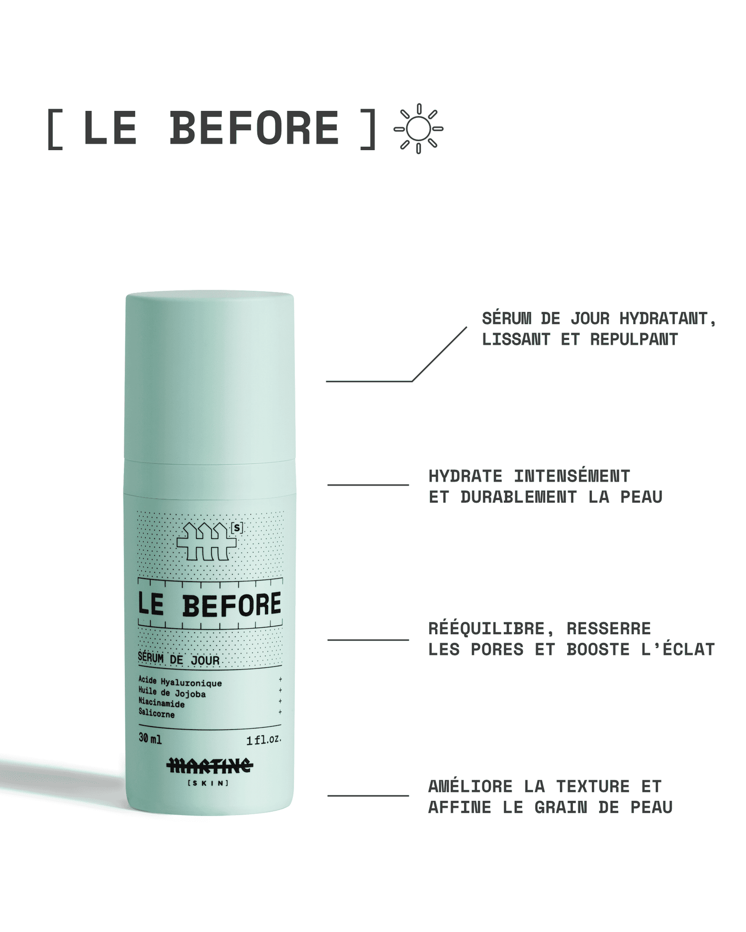 Le Before sérum - Martine Skin 