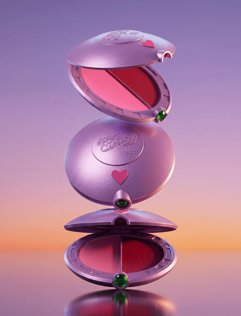 Compoudrier blush - Totally Spies x Martine Cosmetics