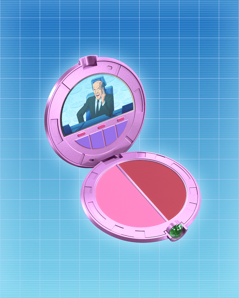 Compowder blush - Totally Spies x Martine Cosmetics