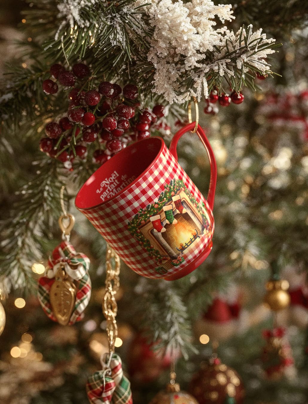 MUG MARTINE DÉCORE LE SAPIN