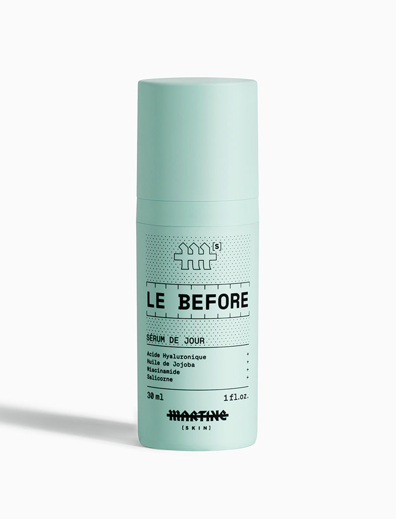 before serum