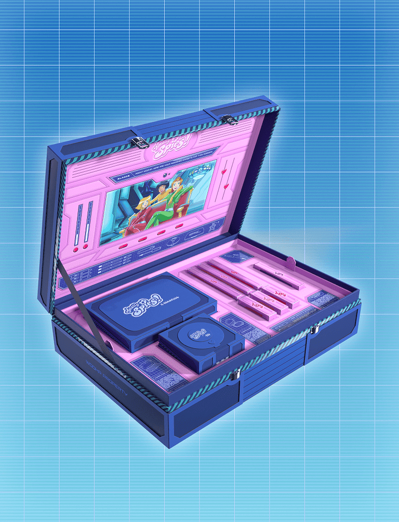 Mallette collection complète - Totally Spies x Martine Cosmetics