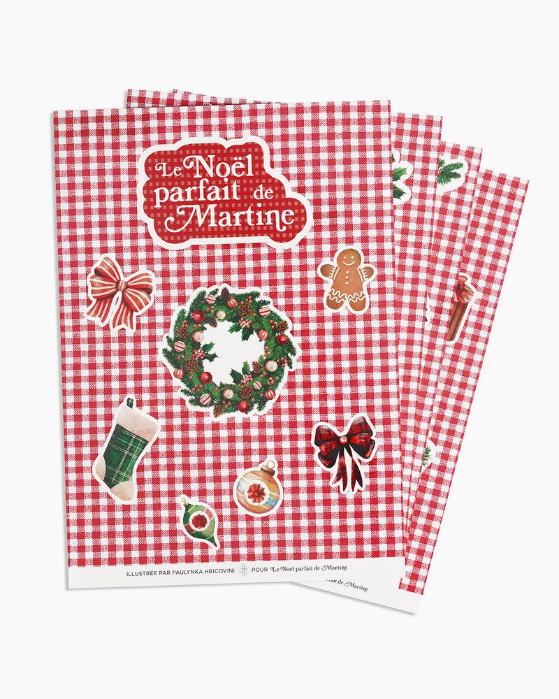 STICKERS LE NOËL PARFAIT DE MARTINE