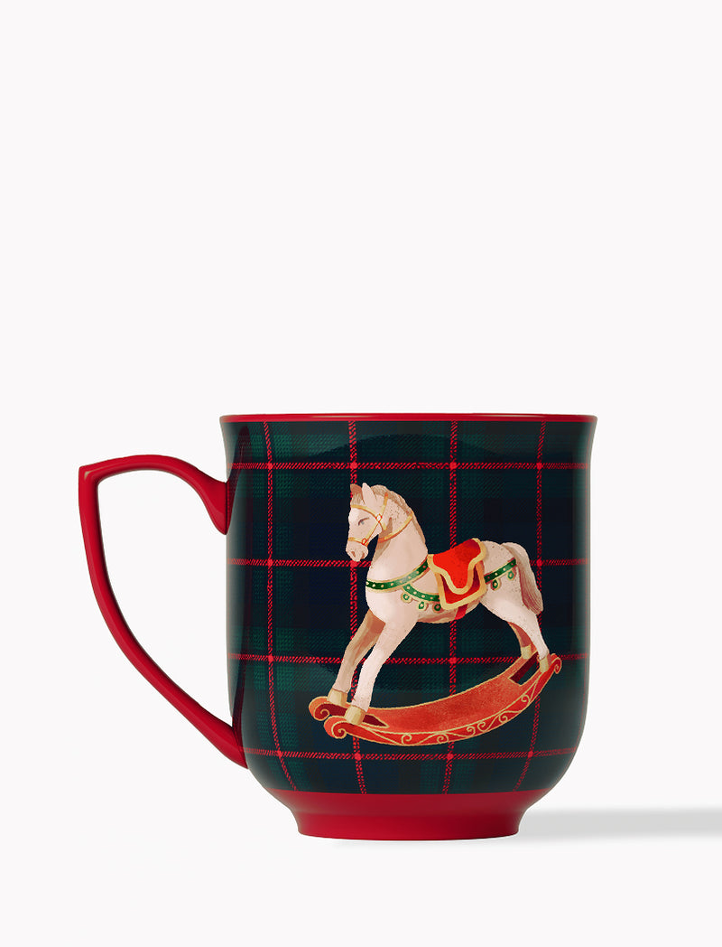 MUG MARTINE SUR SON CHEVAL À BASCULE